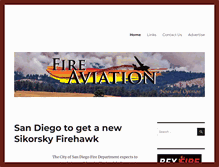 Tablet Screenshot of fireaviation.com